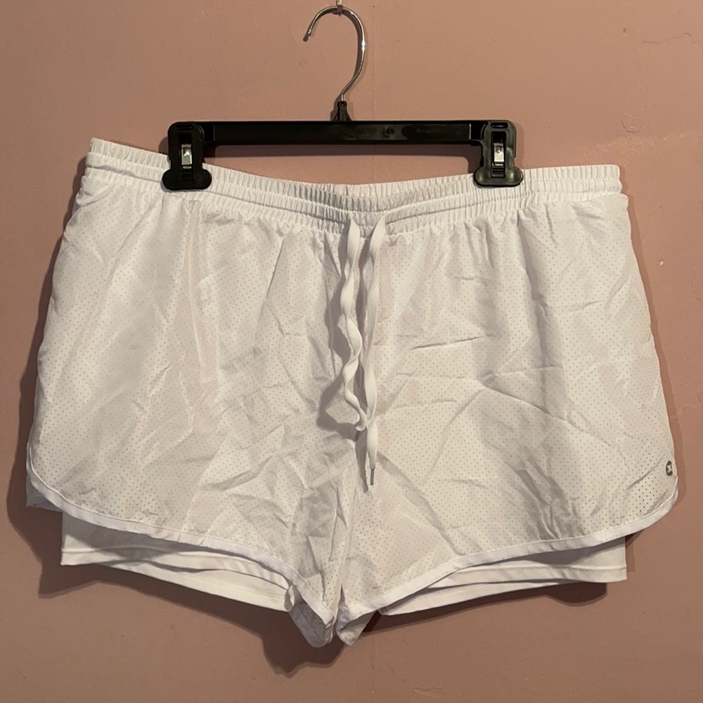 RBX white workout short XL